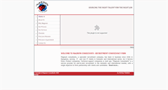 Desktop Screenshot of magnumconsultants.com